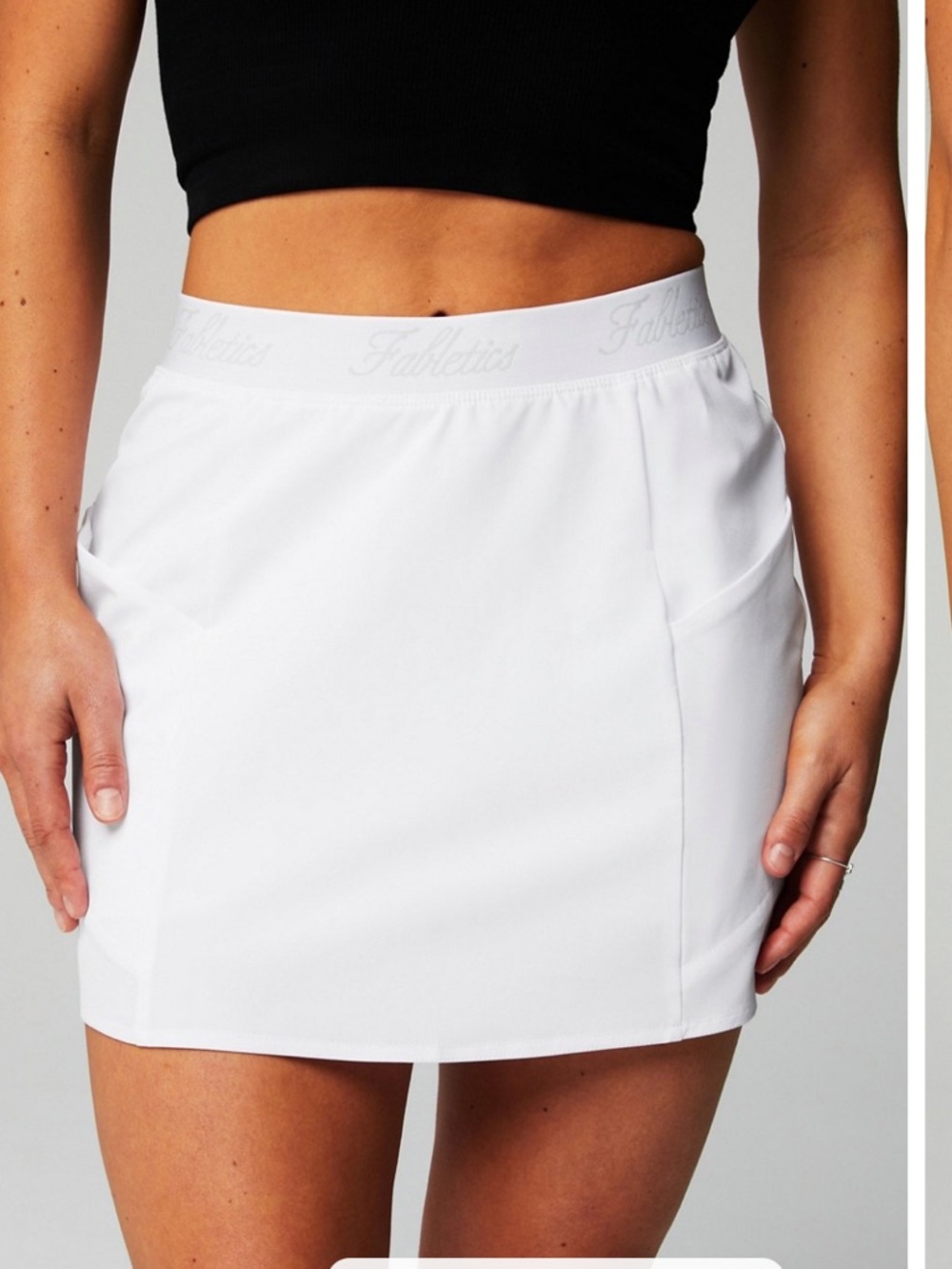 Fabletics Women's Woven Pocket Skirt with Built-In Shorts